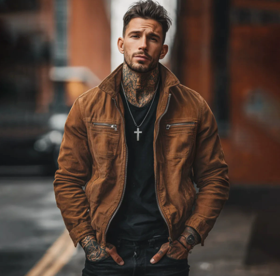 Valmont Vintage Olive Field Jacket - Cross & Crown