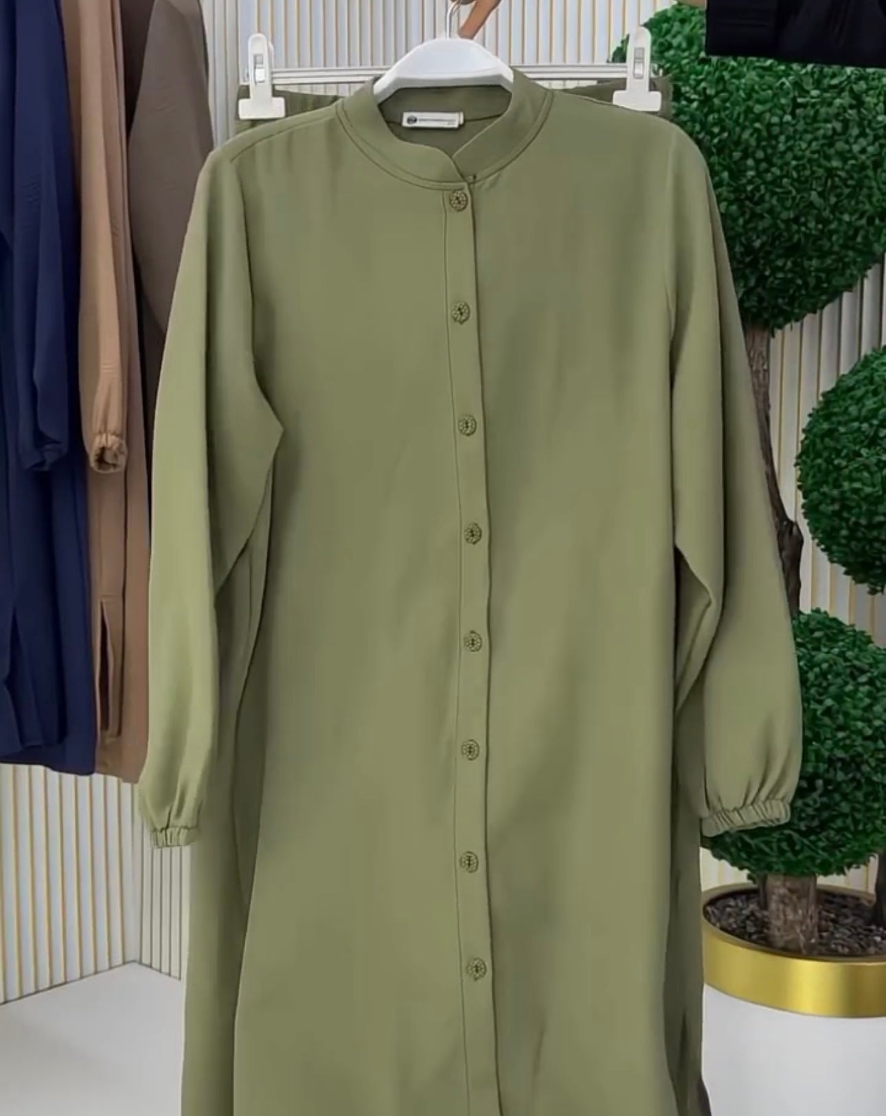 Women Poly Linen Shirt & Trouser Set