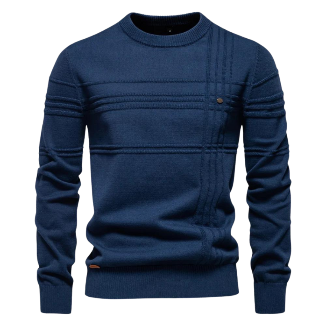 MIRAVO | Maglione elegante da uomo con design a quadri