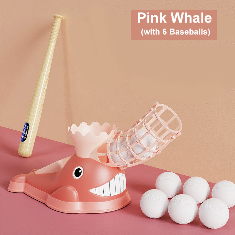 Lasten Pesäpallon Syöttökone Omatoimiseen Pelaamiseen