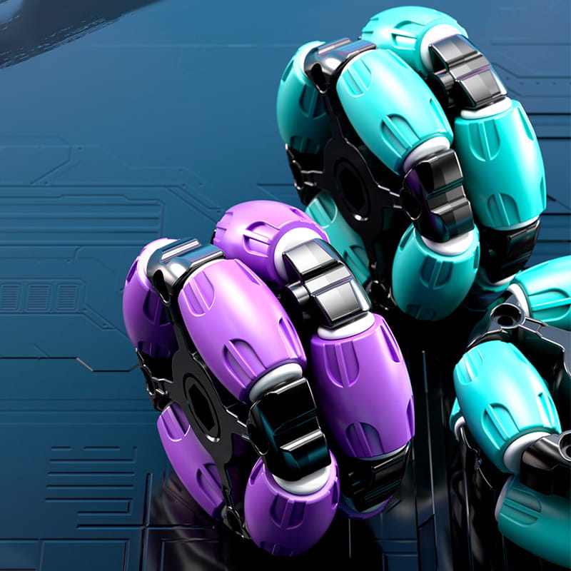 Kauko-ohjattava kuusipyöräinen tankki - Muunneltavissa taistelua varten