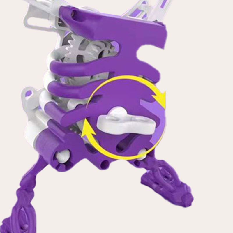 3D-tulostettu tanssiva luuranko koriste lelu