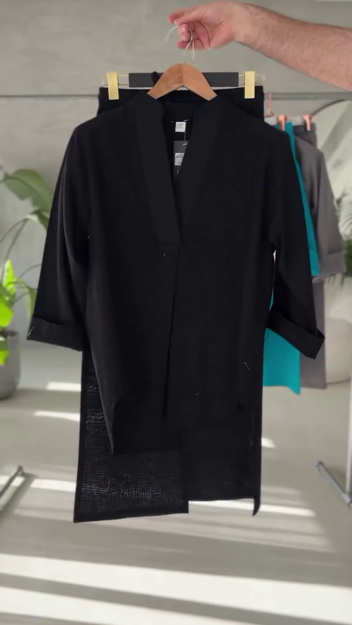 Women's V-Neck Shirt & Trouser Set